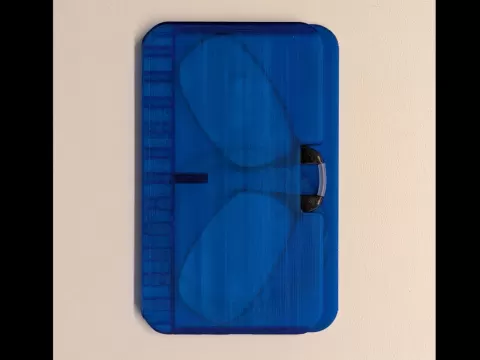 ThinOptics Glasses Case with Magnetic Mount