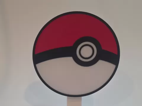 Wall Art - Pokeball (NO AMS)