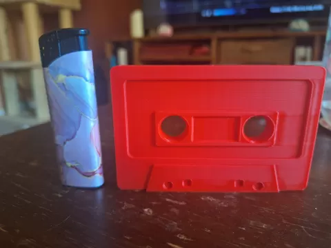 Printable Casette - Real Size Remix