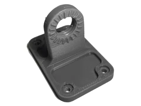 Adapter for mechanical phone holder and sturdy arm