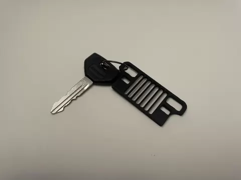 Jeep Wrangler YJ Keychain