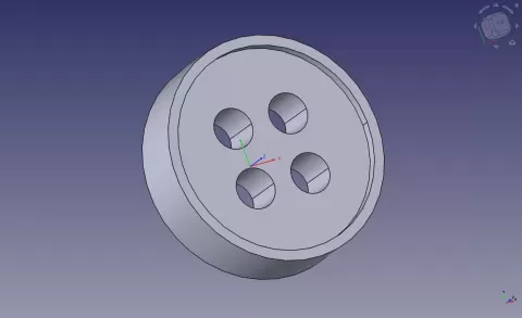 Dress Shirt Button