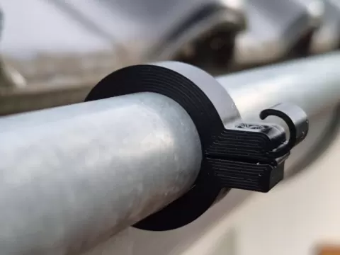 Stabiler Dachrinnenhaken für Lichterketten/Kabel