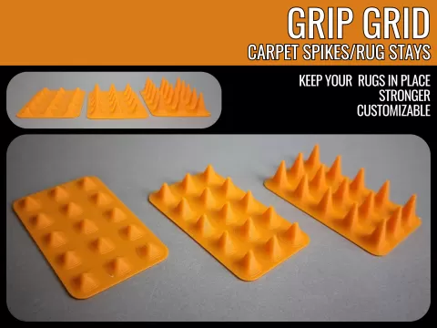 GRIP GRID - carpet spikes/rug stays