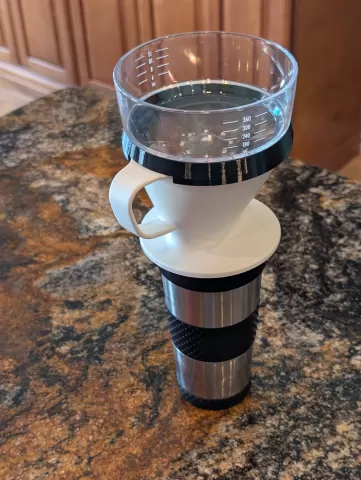 OXO brand coffee dripper adapter