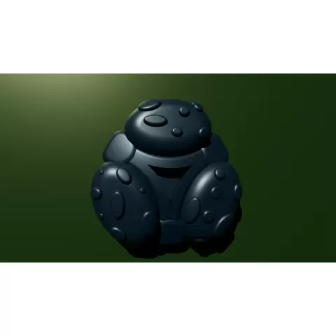 Hollow Knight – Spore Shroom (Amulet Charm) 3D Model / Амулет Hollow Knight Споровый гриб