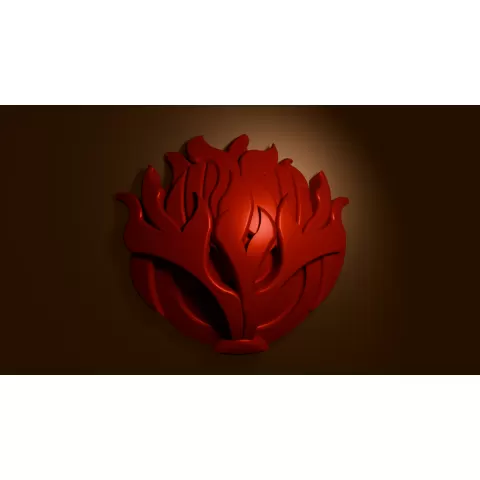 Hollow Knight – Fury of the Fallen (Amulet Charm) / Амулет Hollow Knight Ярость павшего