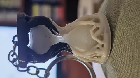 Radici del Tempo - Clessidra Portachiavi (Gothic Root Hourglass)
