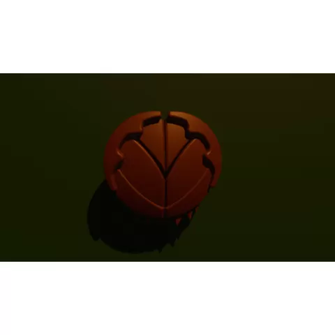 Hollow Knight – Defender's Crest (Amulet Charm) 3D Model / Амулет Hollow Knight Герб защитника