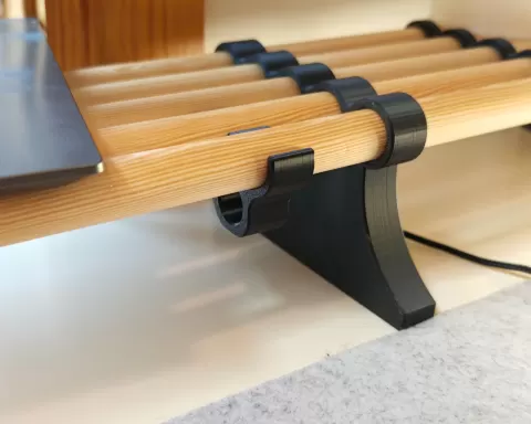 Cable Hangers for my 'Desktop Organizer 20mm Dowel System'
