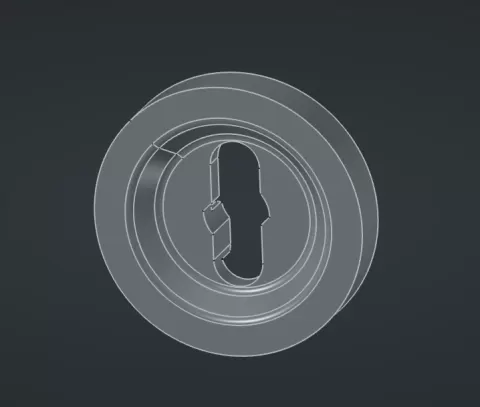 SKADIS T-Clip with added location pins(FreeCAD + STEP)