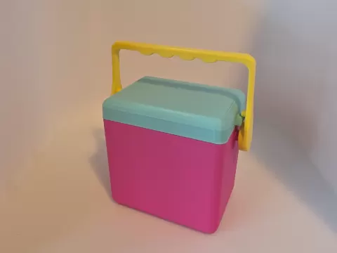 Retro 80's Mini Desktop Legend 10 Cooler