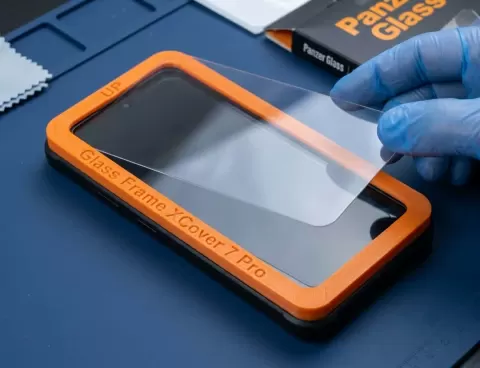 XCover 7 Pro Panzer Glass Frame