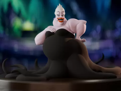Little Mermaid Ursula the Sea Witch Figurine