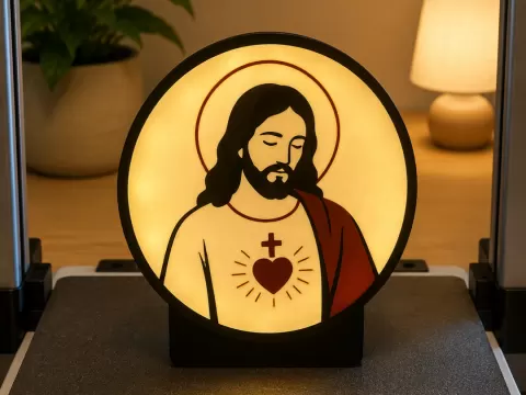 Light Box Sacro Cuore di Gesù