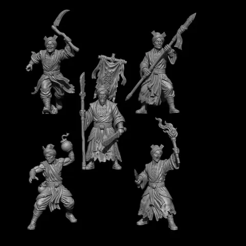 Faction Enforcers - THREE KINGDOMS: Rise of the Yellow Turbans by MiniaturesCraze