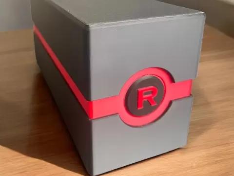 Team rocket variation of the bulk pokemon box