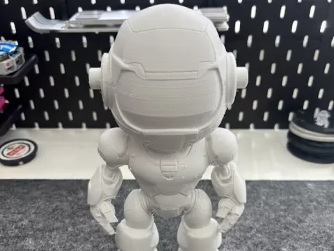 Chibi Mech Suit Pilot Fig Stands Tall!