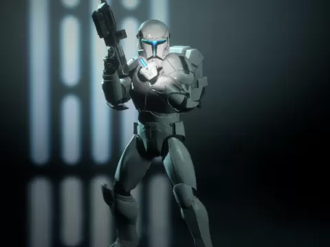 CLONE COMMANDO –The Elite Enforcer of the Republic