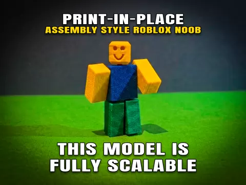 Custom Assembly Roblox Noob (Articulated Toy)