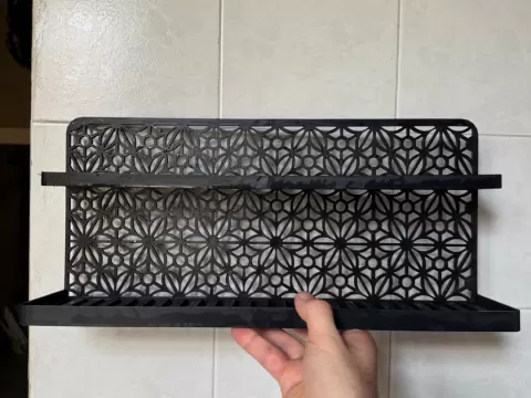 Porta barattoli Cucina a trama geometrica floreale
