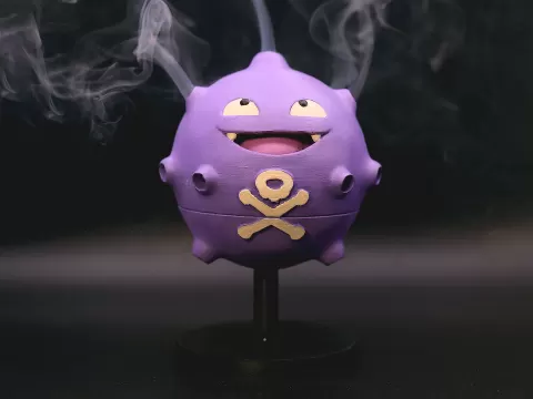 KOFFING POKEMON INCIENSE BURNER