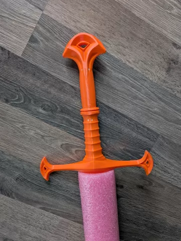 Anduril Pool Noodle Handle