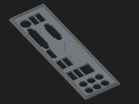GA-Z170-D3H & GA-Z170-HD3 backplate