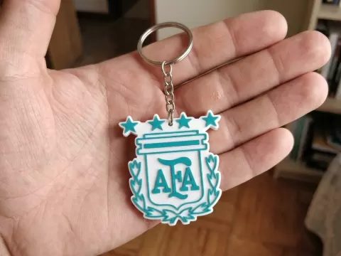 Argentina Keychain – 4 World Champion Stars