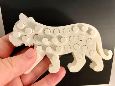 Tiger Pin Art Fidget