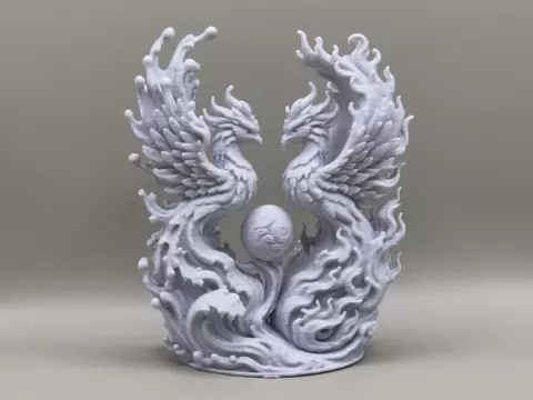 Eternal Fire & Water Phoenix Rebirth