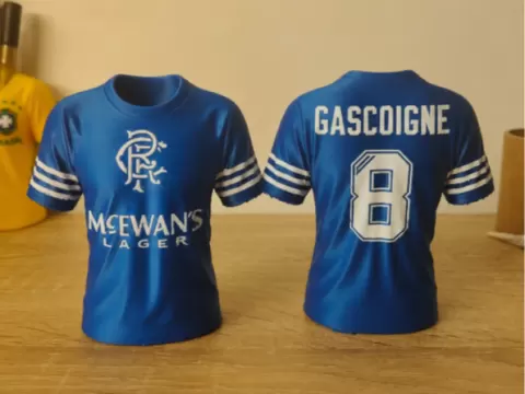 Glasgow Rangers 1995 Jersey – Gascoigne "Gazza" #8