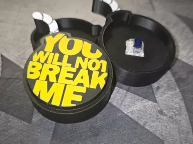"YOU WILL NOT BREAK ME" CLICKER