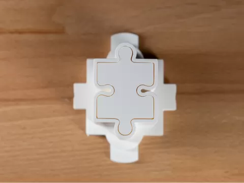 Cake Pop Disc Tool Puzzle Piece