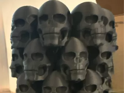 Skull Candlestick Holder