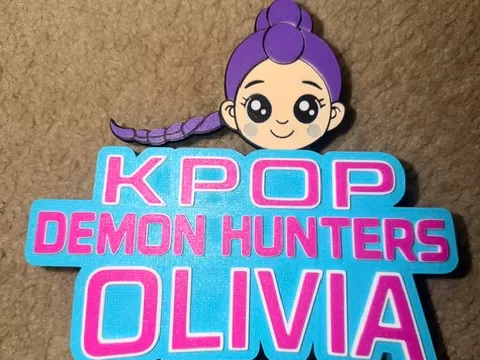 Oliva name plate