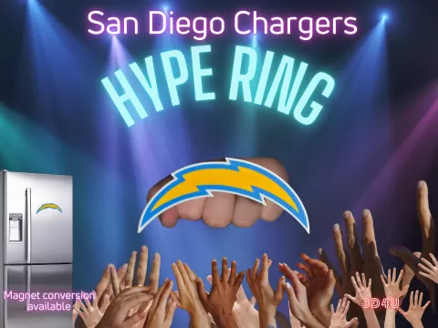 Chargers Hype Ring