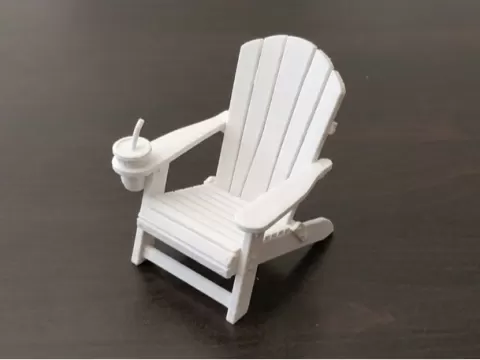 Garden Chair with Cup Holder