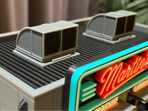 Industrial Accessories for 1:64 Garage Diorama