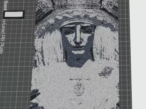 Lienzo de la Virgen de la O ( Sevilla )