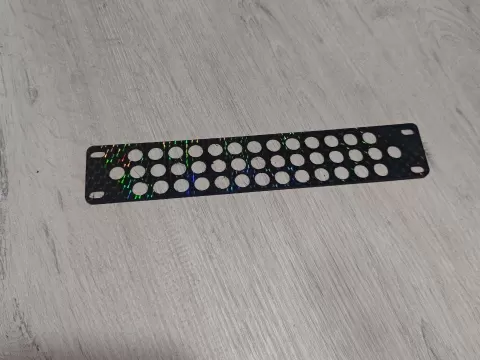 10 inch rack homelab panel vent 8