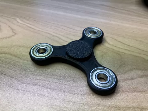 3 branches fidget spinner + weights (608 bearings)