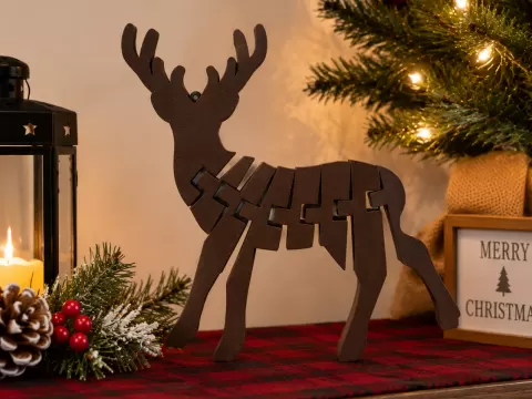 Flexible Reindeer/ Articulated Reindeer