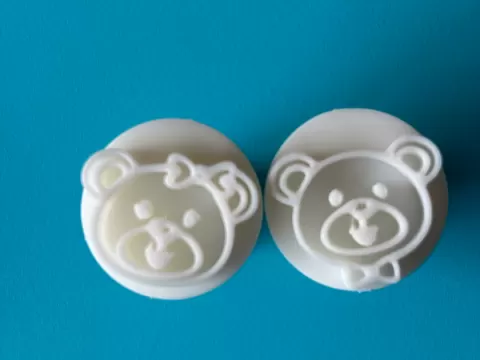 Carimbo para brigadeiro - Urso Ursa