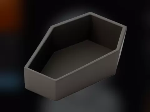 Coffin Pen Holder Halloween 3D Print