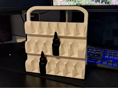 ProAcryl (30mm) paint storage and rack