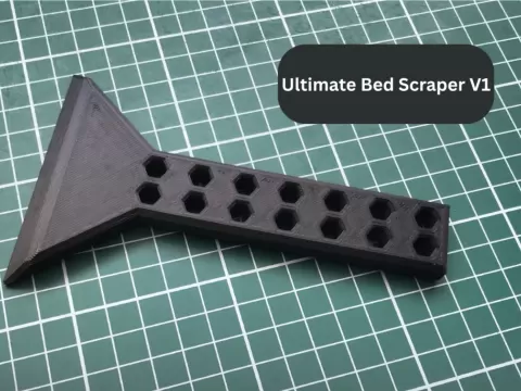 Ultimate hexagonal bed scraper V1