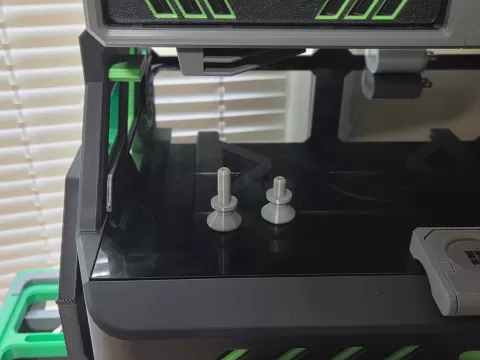 D3P riser - Ergonomic shelf pins