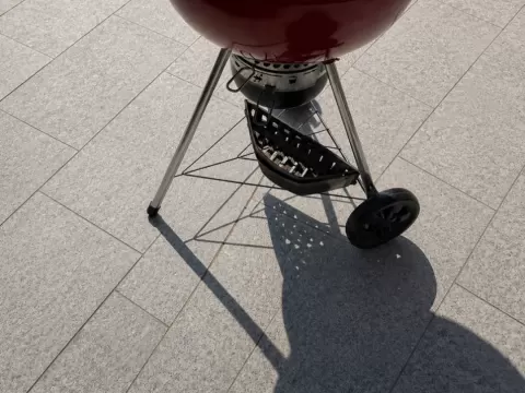 Fußkappe Weber Grill