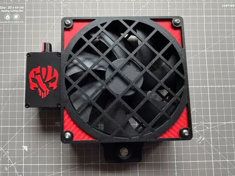 TransK9 140mm Fan Mount with PWM Speed Control